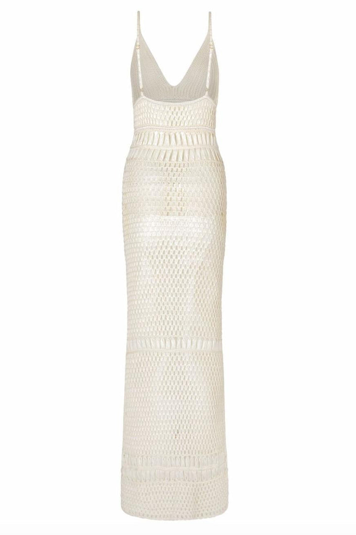 Molly Örgü Cami Midi Elbise