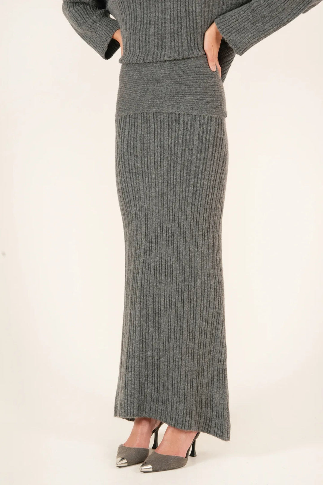 Georgia Düşük Omuz Örme Takım