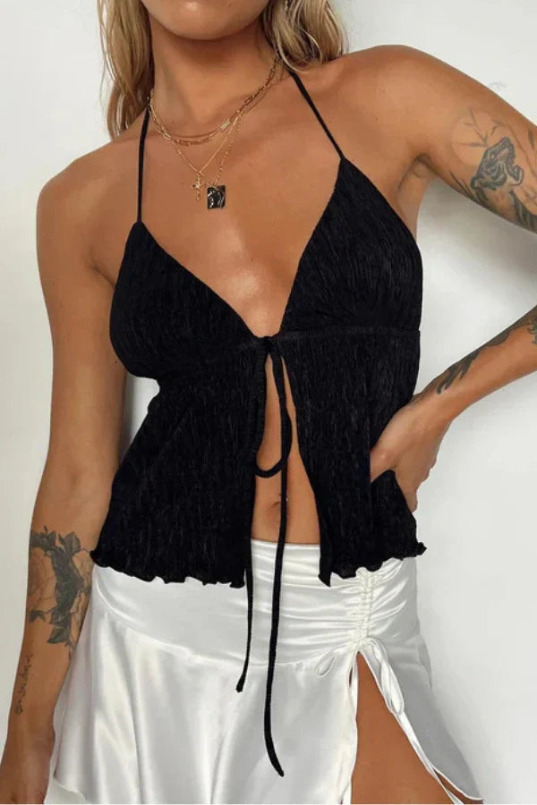 Ivy Bürümcük YarıTransparan Top