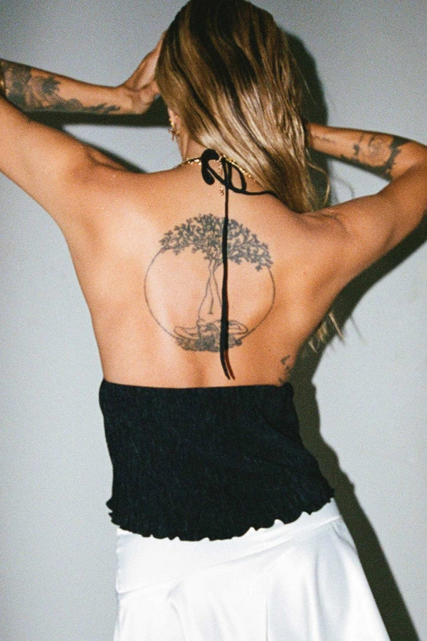 Ivy Bürümcük YarıTransparan Top