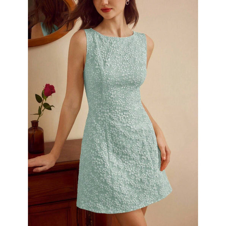 Çiçekli Kloş Elbise