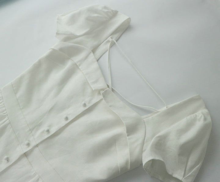 Estelle Keten Elbise