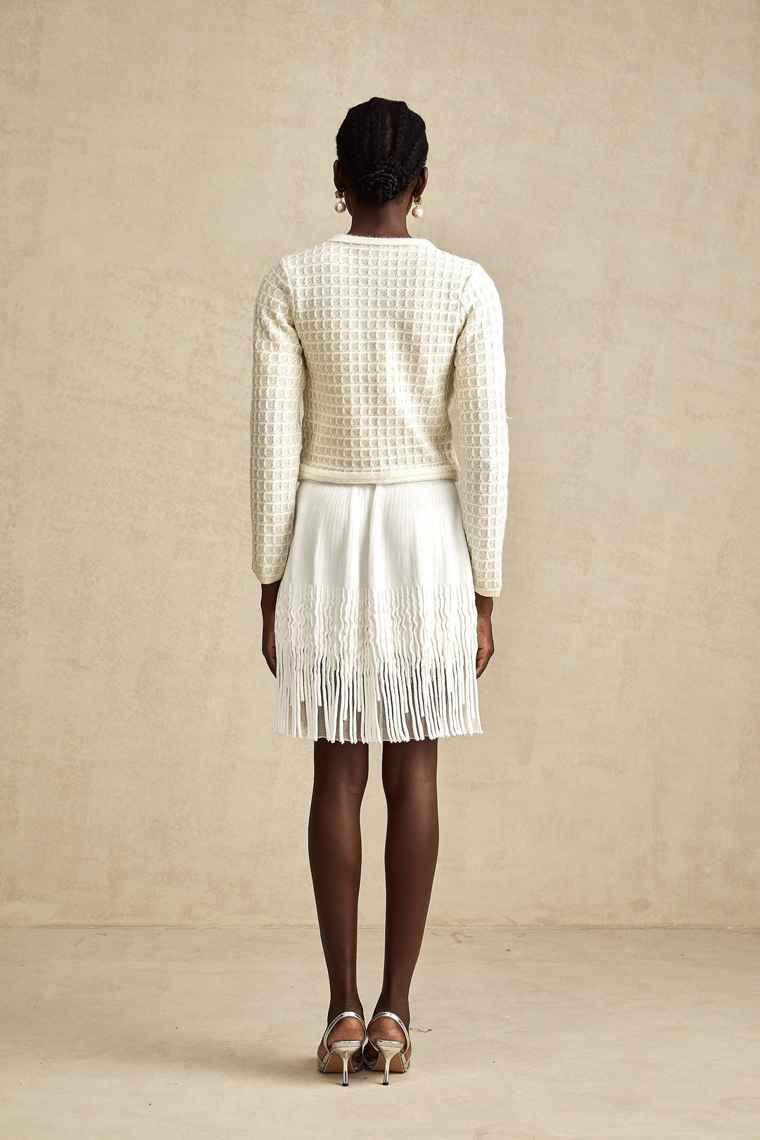 Lisette Tek Sıralı Örgü Hırka