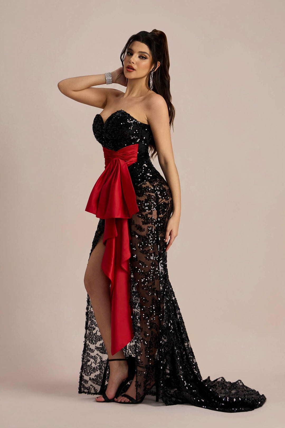 Jessie Payet Nakış Dantel Maxi Elbise