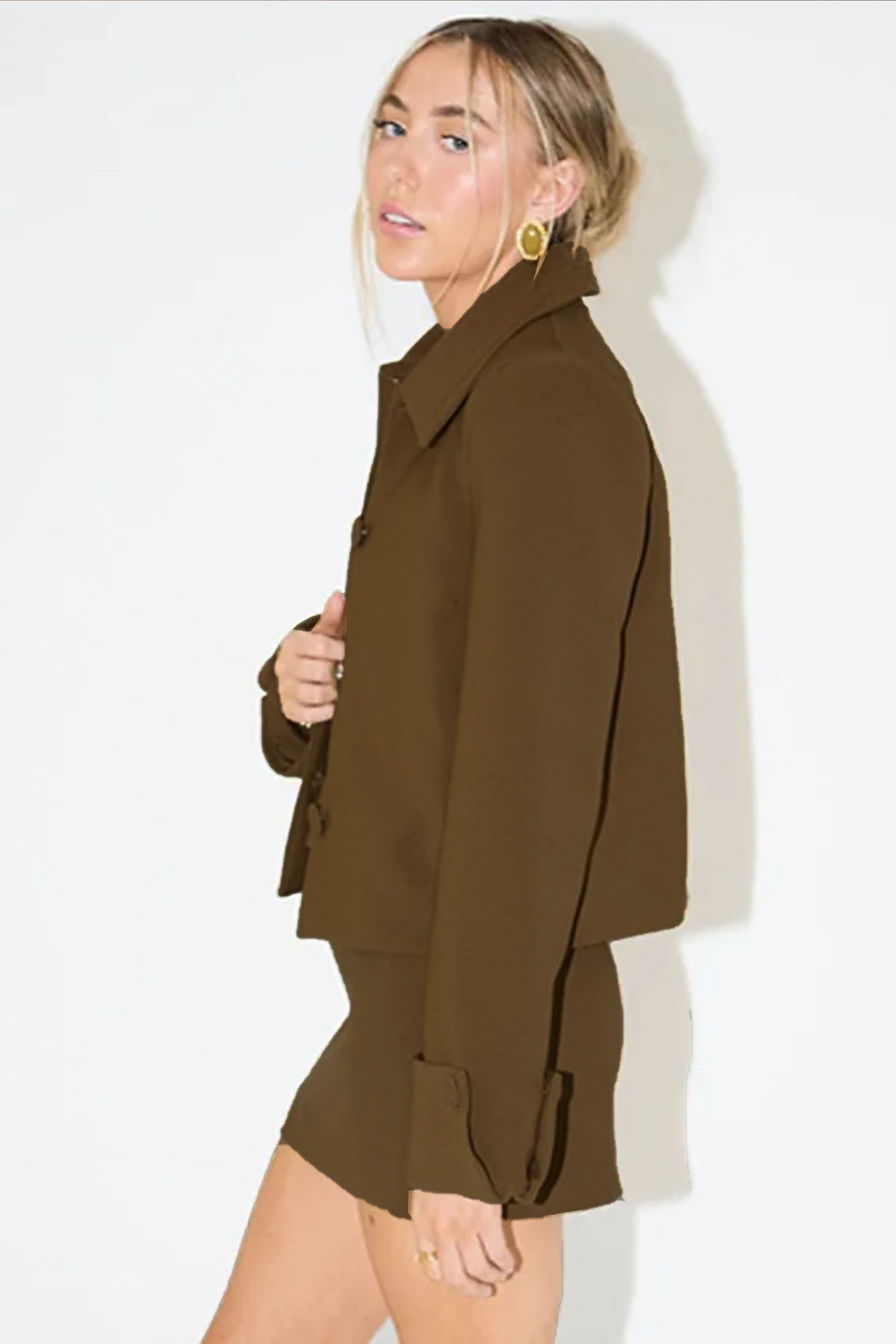 Patricia Oversize Yaka Ceket Takım