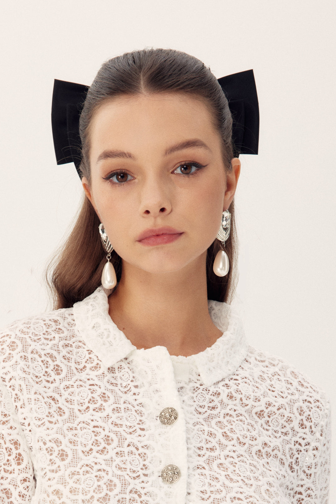 Gabardin Katı Ilmek Saç Tokası