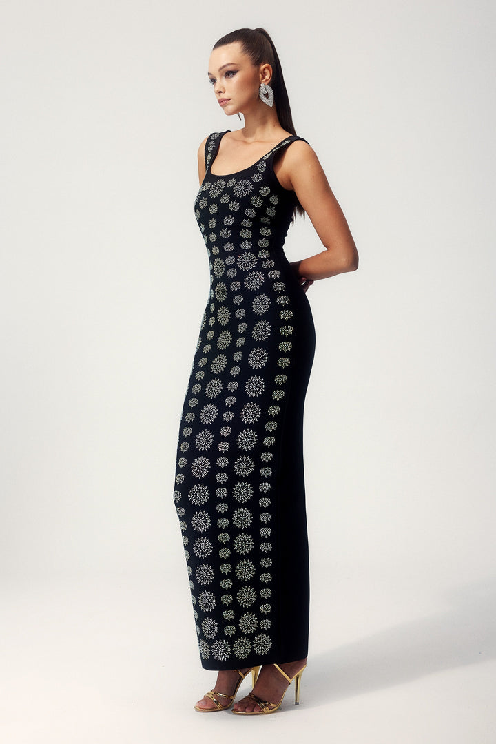 Moira Diamante Tank Maxi Bandaj Elbise