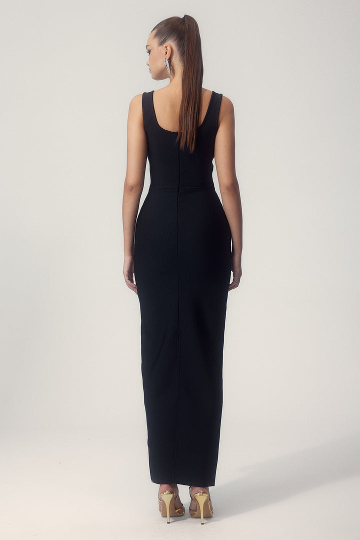 Moira Diamante Tank Maxi Bandaj Elbise