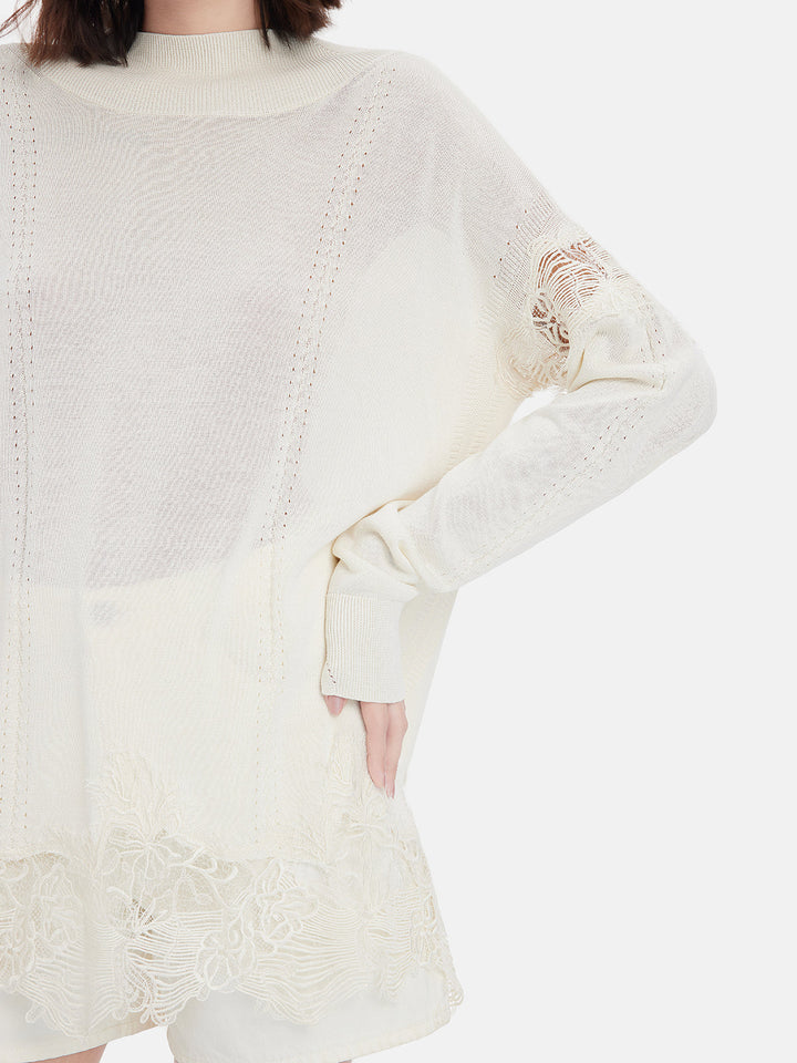 Dantel Kesimli Tığ Kazak