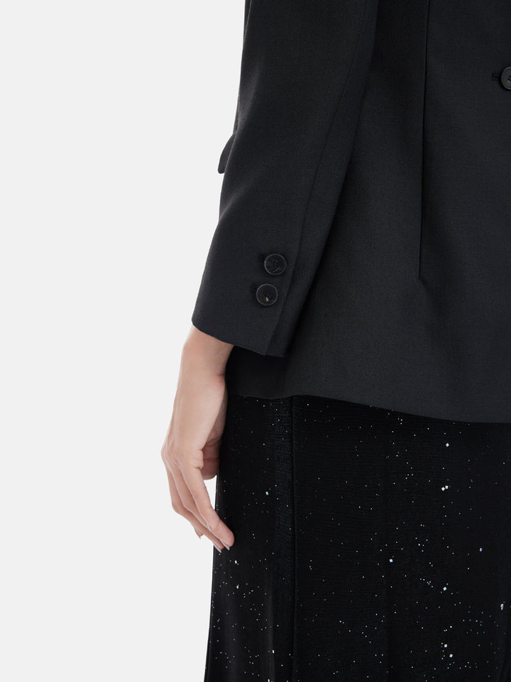 Yeniden Yapılandırılmış Organze Blazer