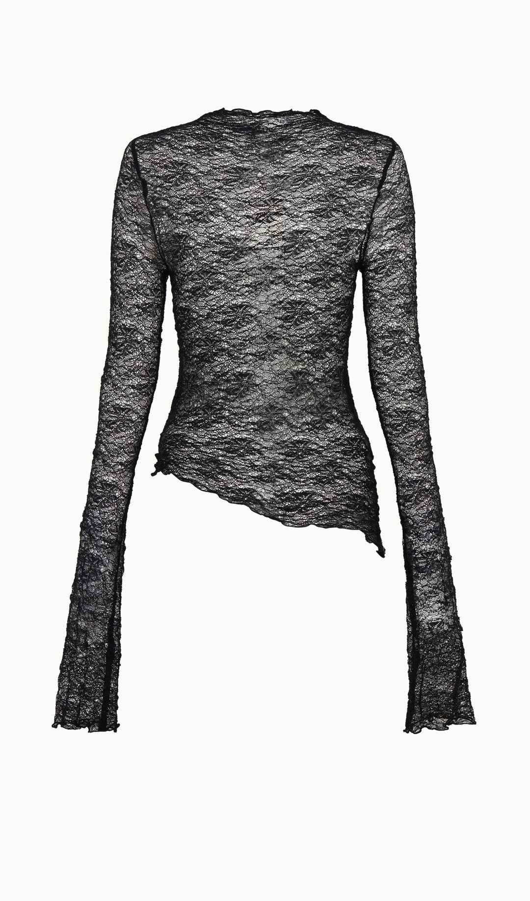 Transparan Dantel Etek Üst Takım