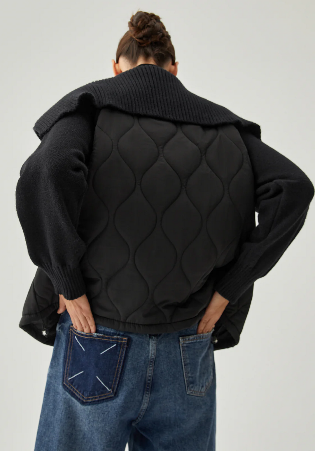 Viola Patchwork Yaka Mont