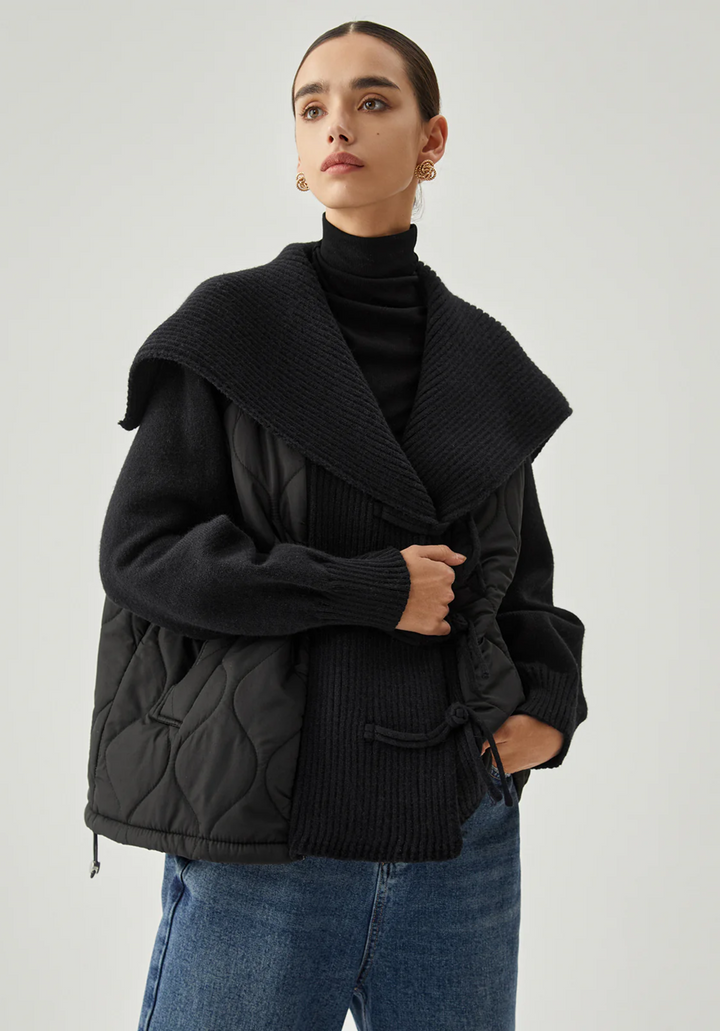 Viola Patchwork Yaka Mont