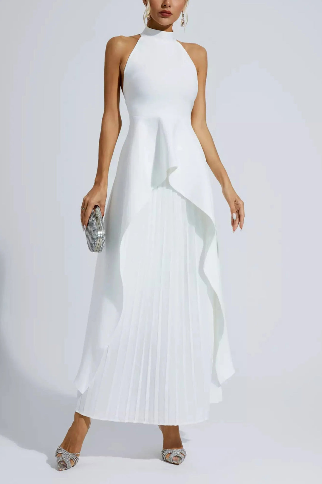 Kamryn Beyaz Düzensiz Set