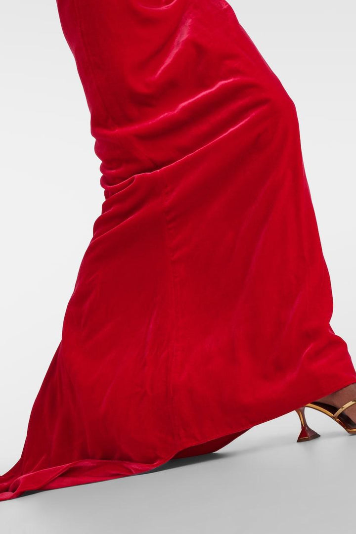 Apphia Fiyonklu Cami Uzun Elbise