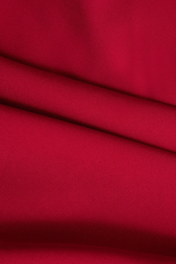 Dantel Detaylı Kare Yaka Kolsuz Plise Mini Elbise