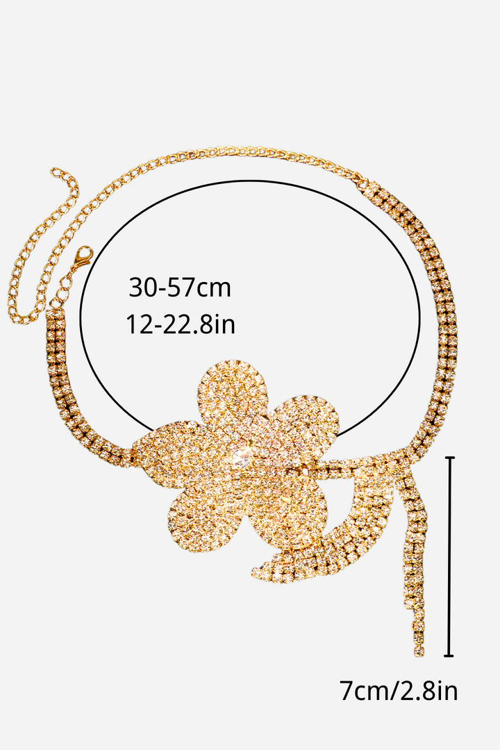 Eunice Çiçek Pırlanta Gerdanlık Kolye