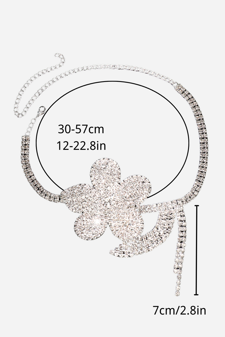 Eunice Çiçek Pırlanta Gerdanlık Kolye