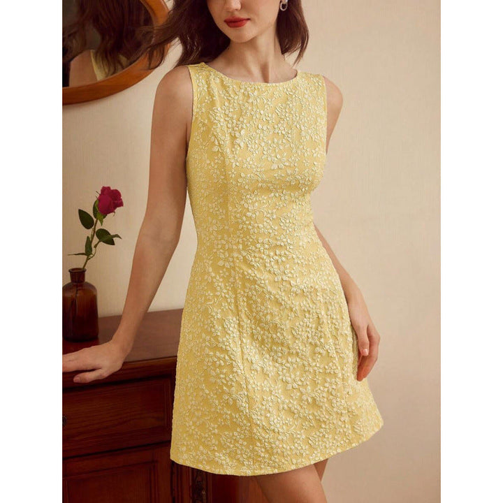 Çiçekli Kloş Elbise