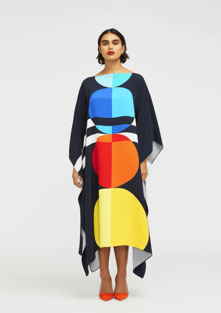 Geometrik Lüks Kaftan