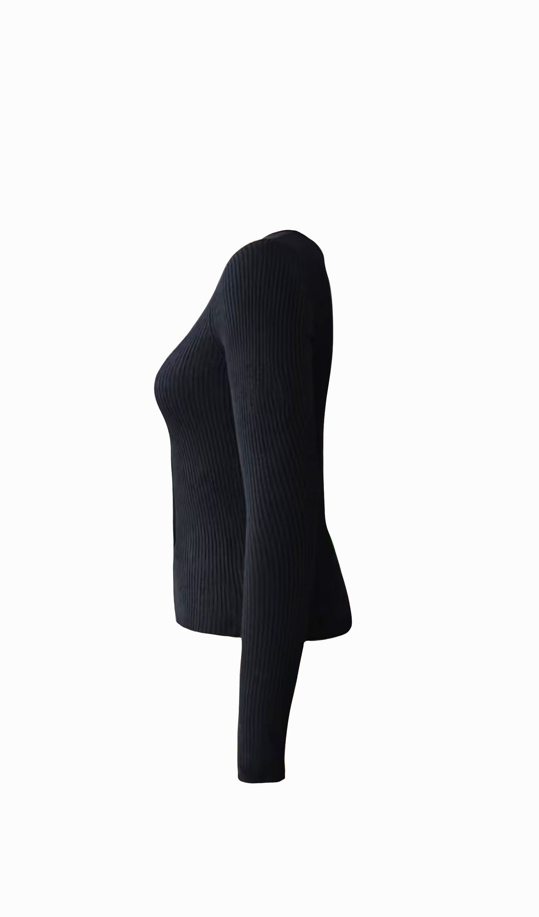 Fermuarlı Nervürlü Örgü Hırka Üst