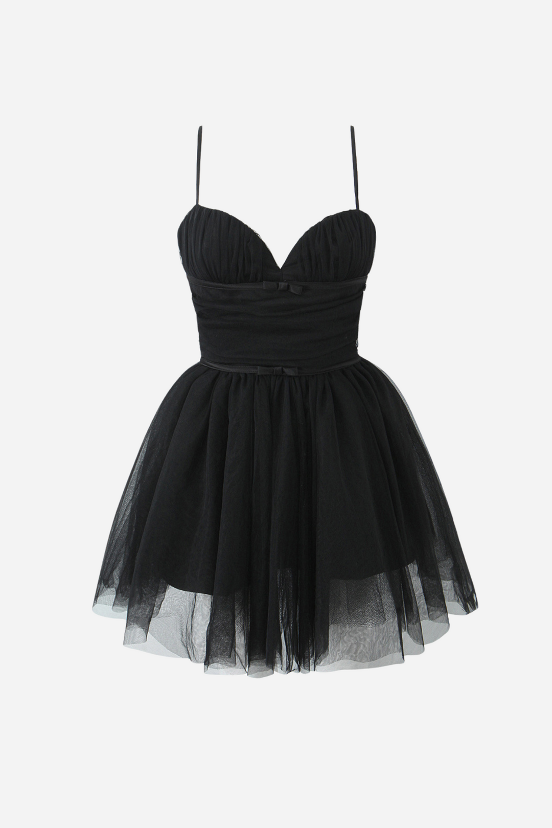 Myrna Fiyonklu File Mini Slip Elbise