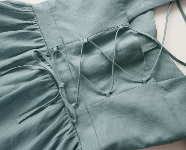 Estelle Keten Elbise