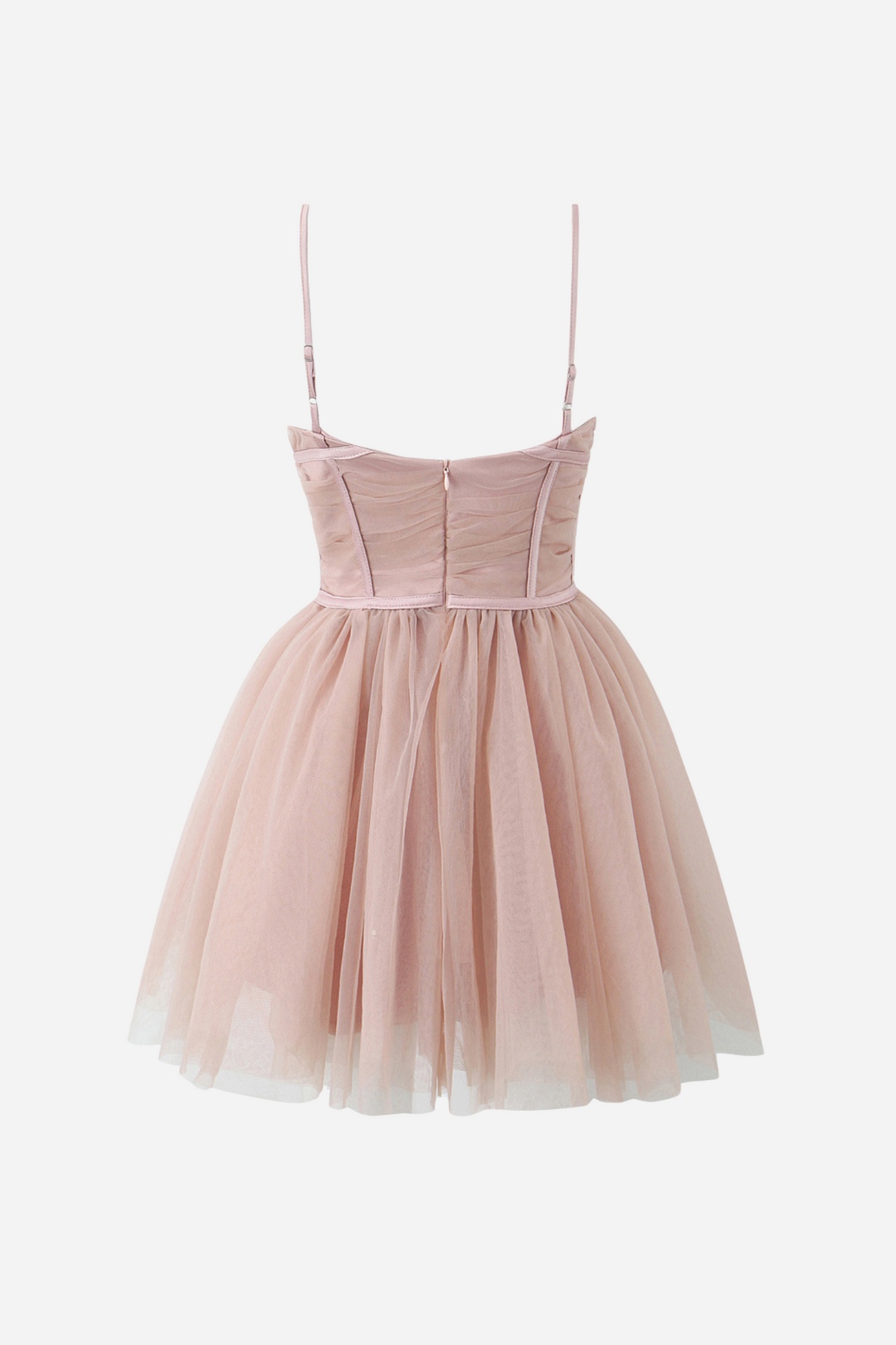 Myrna Fiyonklu File Mini Slip Elbise