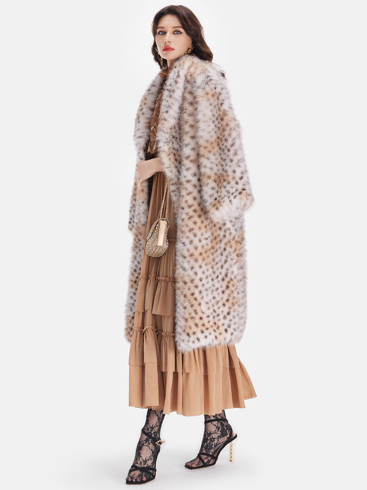 Çekici Sahte Vizon Kürk Ceket