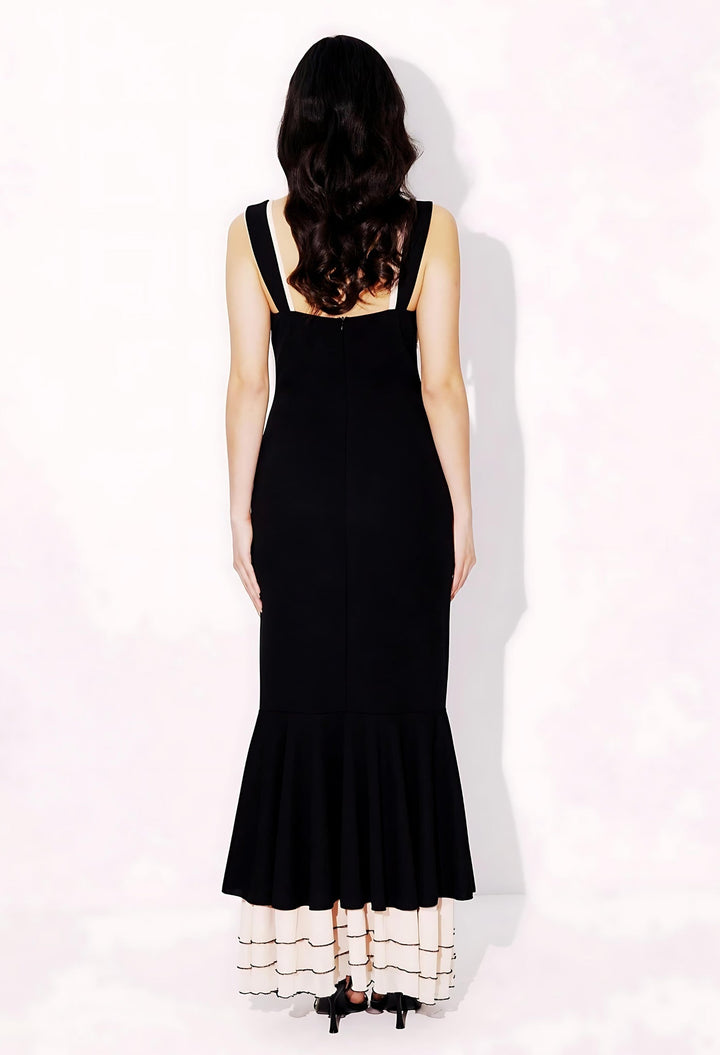 Mystara Çift Askı Elbise