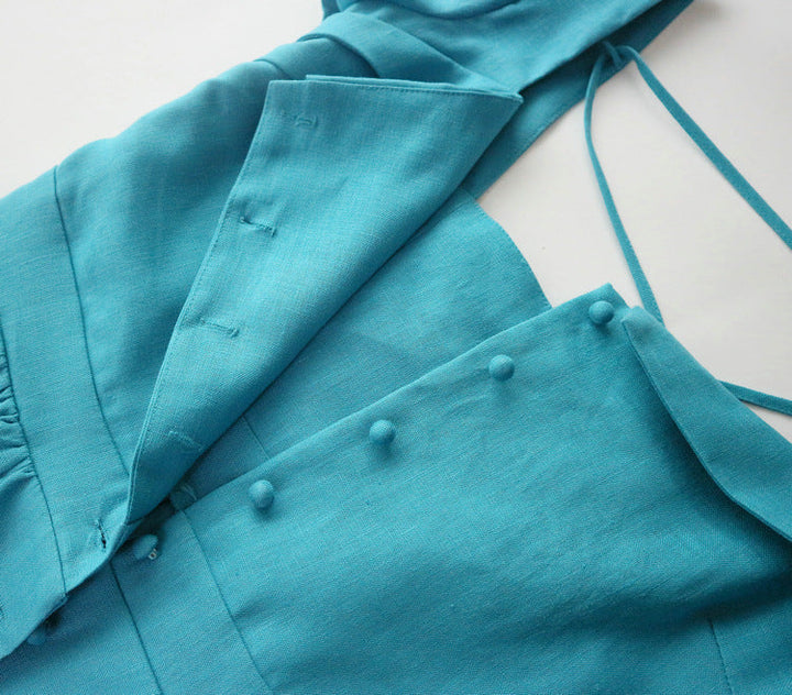 Estelle Keten Elbise