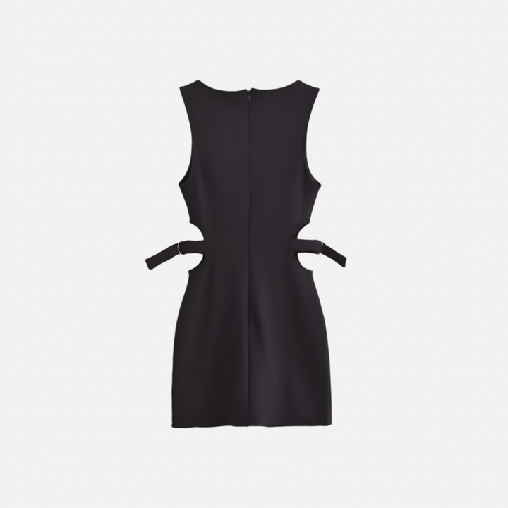 Salvador Bel Kemer Detay Mini Elbise