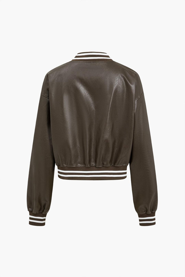 Retro Spirit Bomber Ceket