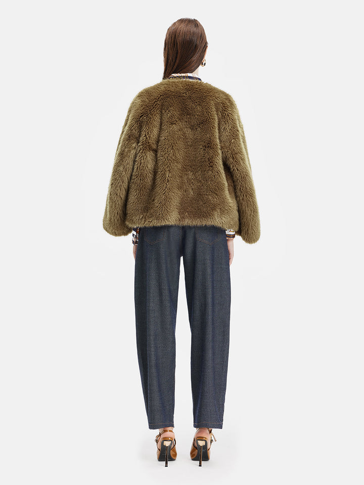 Suni Kürk Melanj Şövalye Kaban