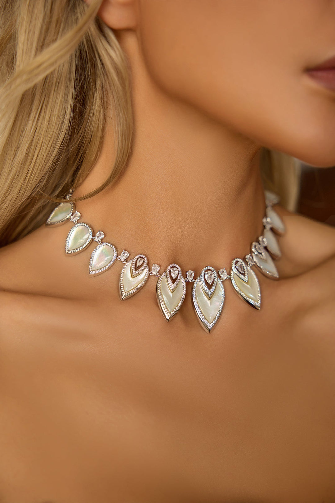 Alaiya Gümüş Zincir Kolye