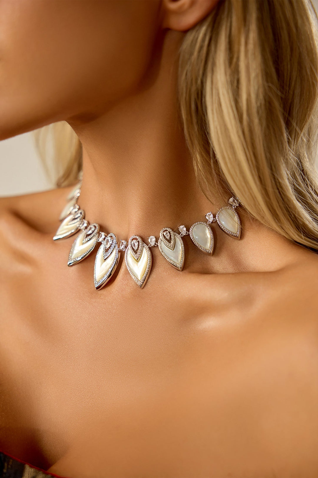 Alaiya Gümüş Zincir Kolye