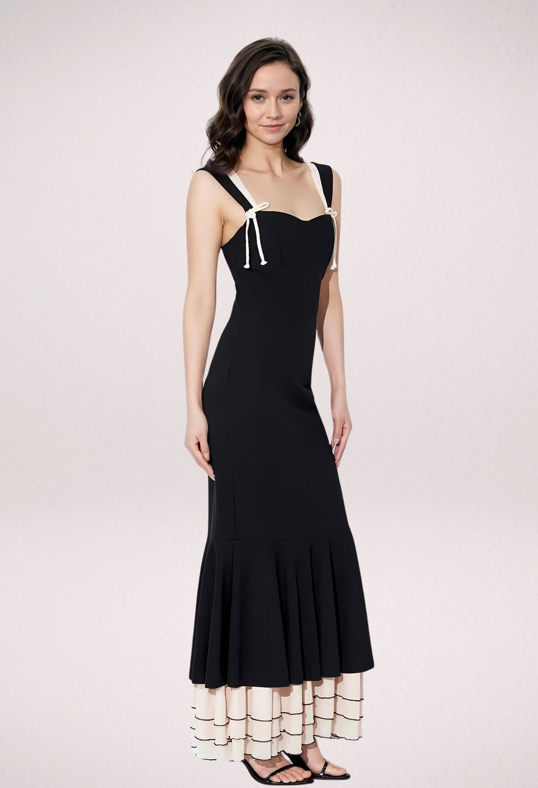 Mystara Çift Askı Elbise