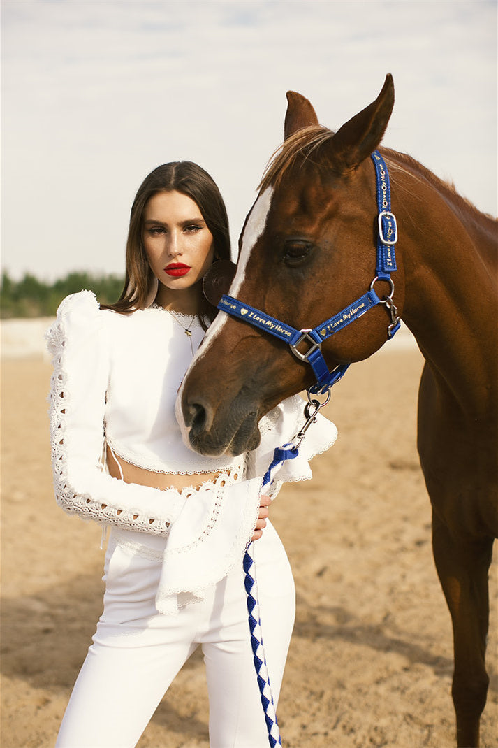 Victoria Hollow Out Flare Pantolon Takım