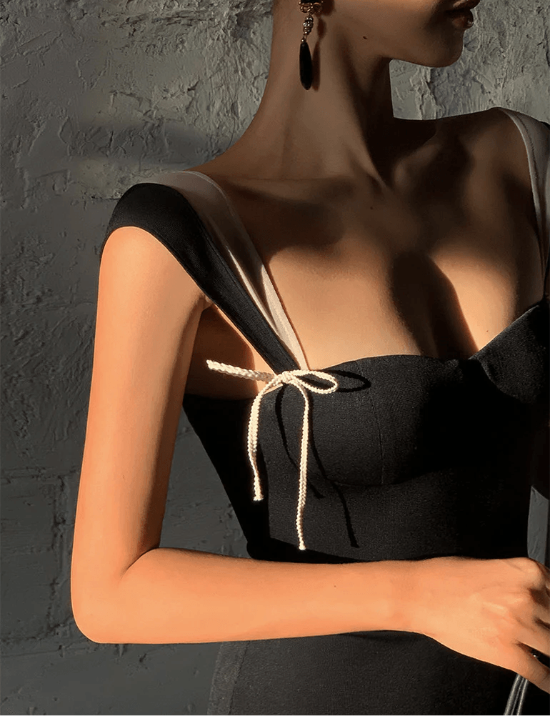 Mystara Çift Askı Elbise