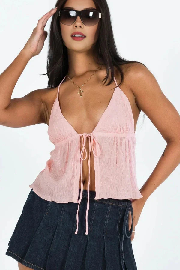 Ivy Bürümcük YarıTransparan Top