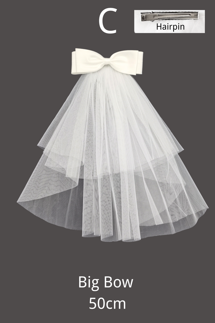 Rosalind Kurdeleli Büyük Fiyonk Duvak