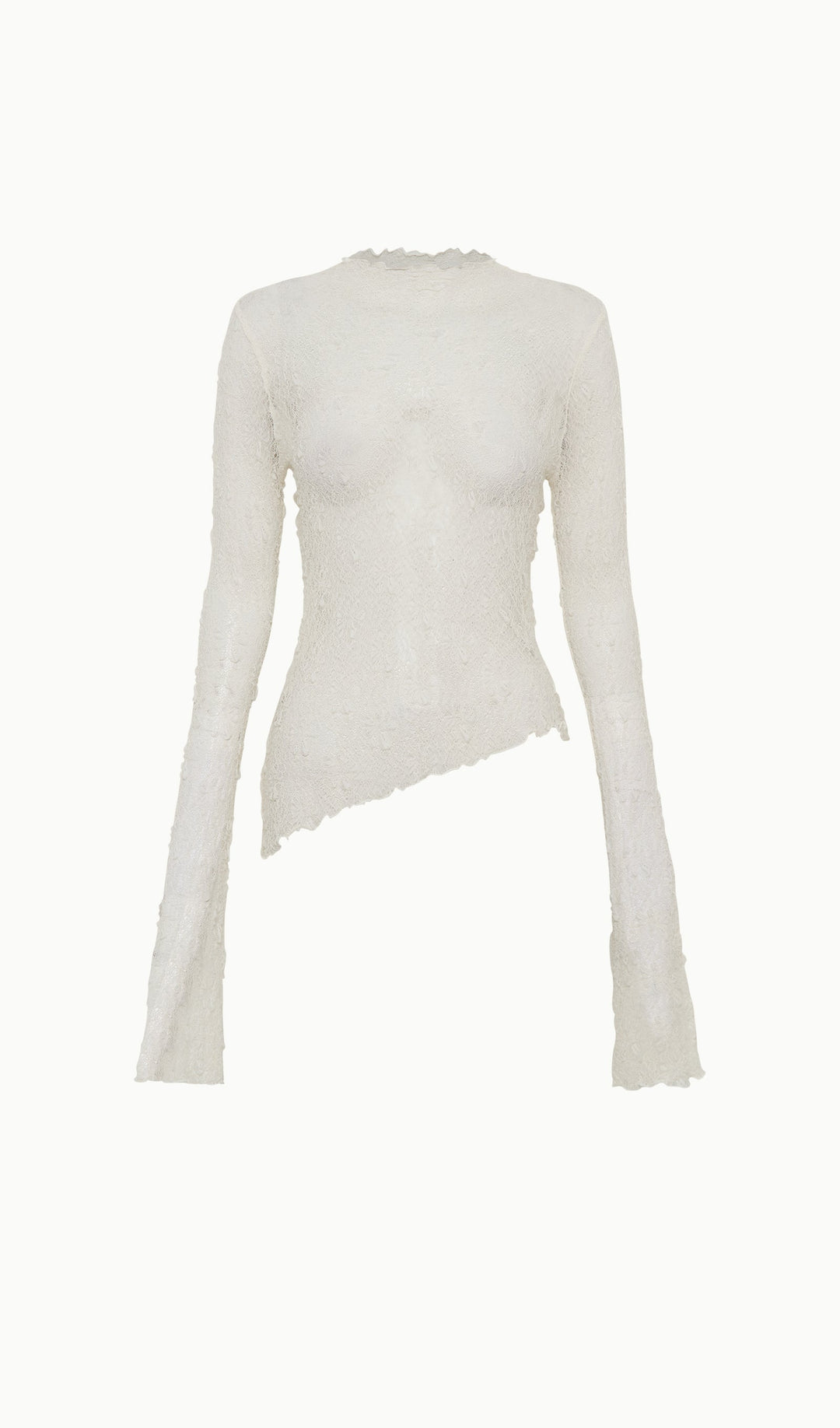 Transparan Dantel Etek Üst Takım