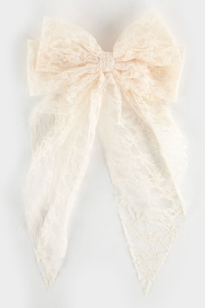 Çift Ilmek Dantel Saç Tokası