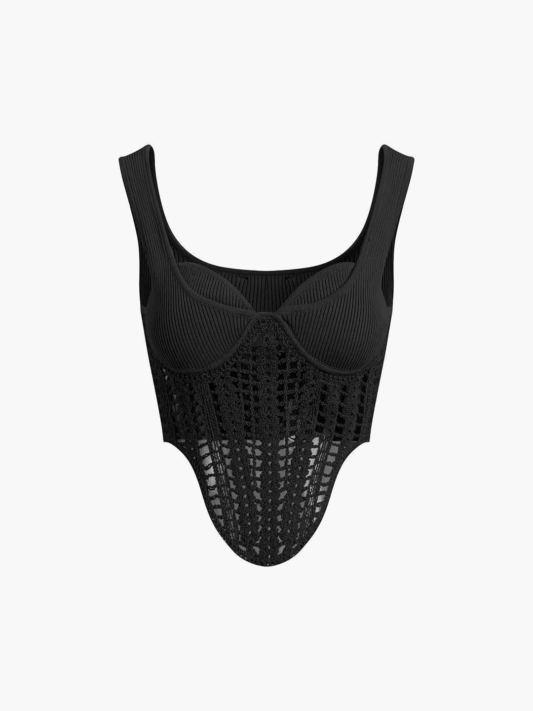 Kontur Borulu Tığ İşi Crop