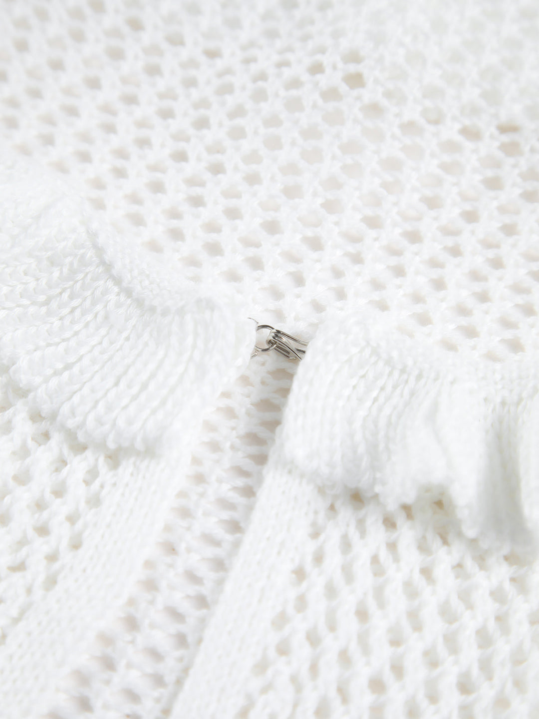 Tığ İşi Göz Uçan Hırka