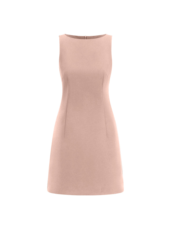 Takım Elbise Kolsuz Kısa Elbise