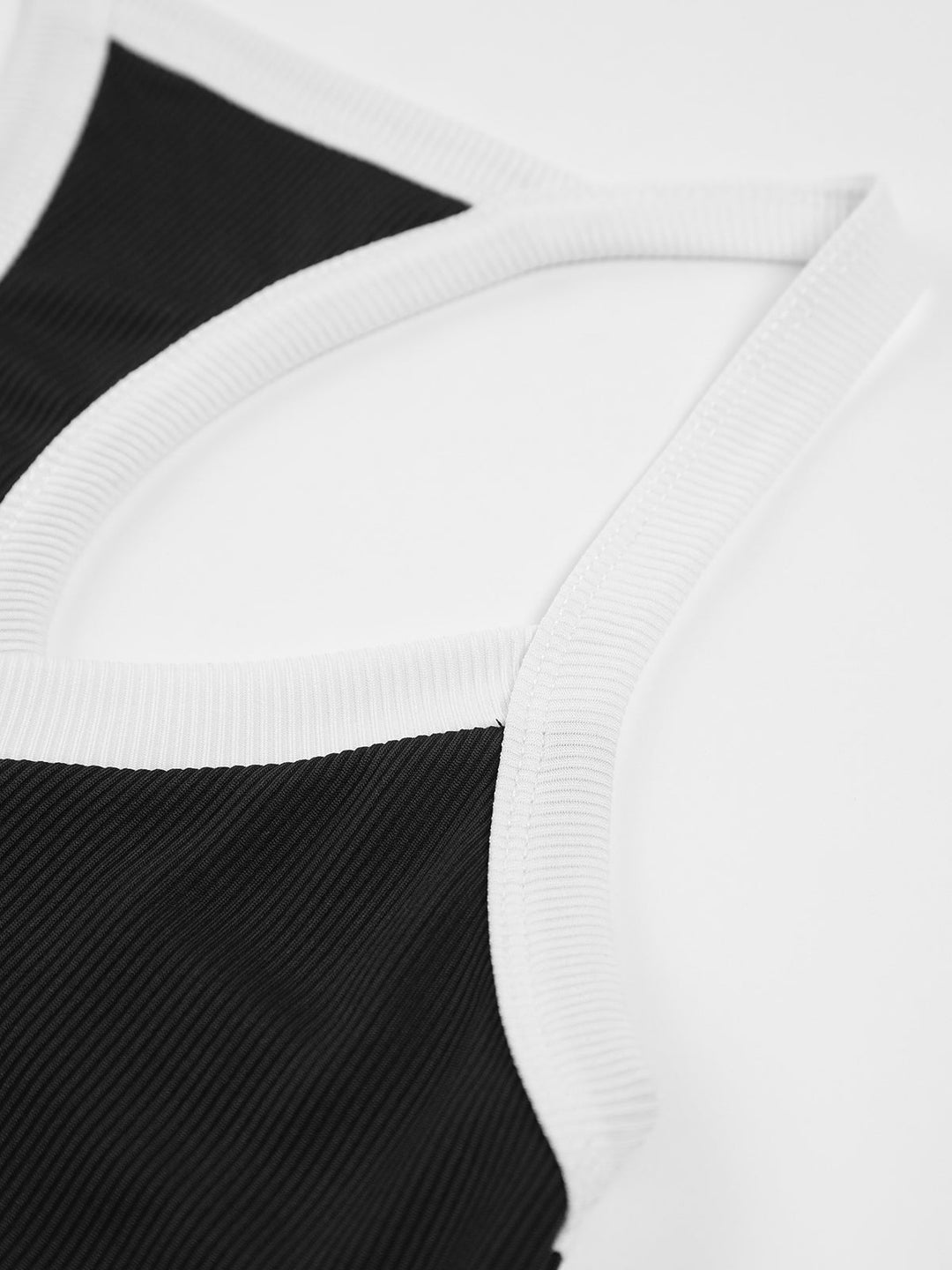 Sevgilim Yaka Kontrast Askılı Üst