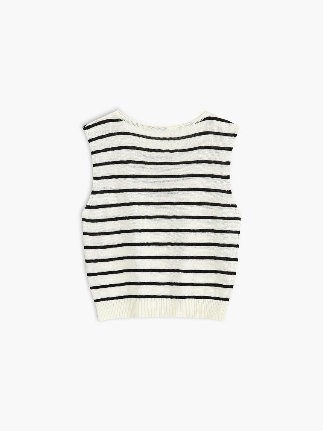 Klasik Çizgili Kazak Yelek