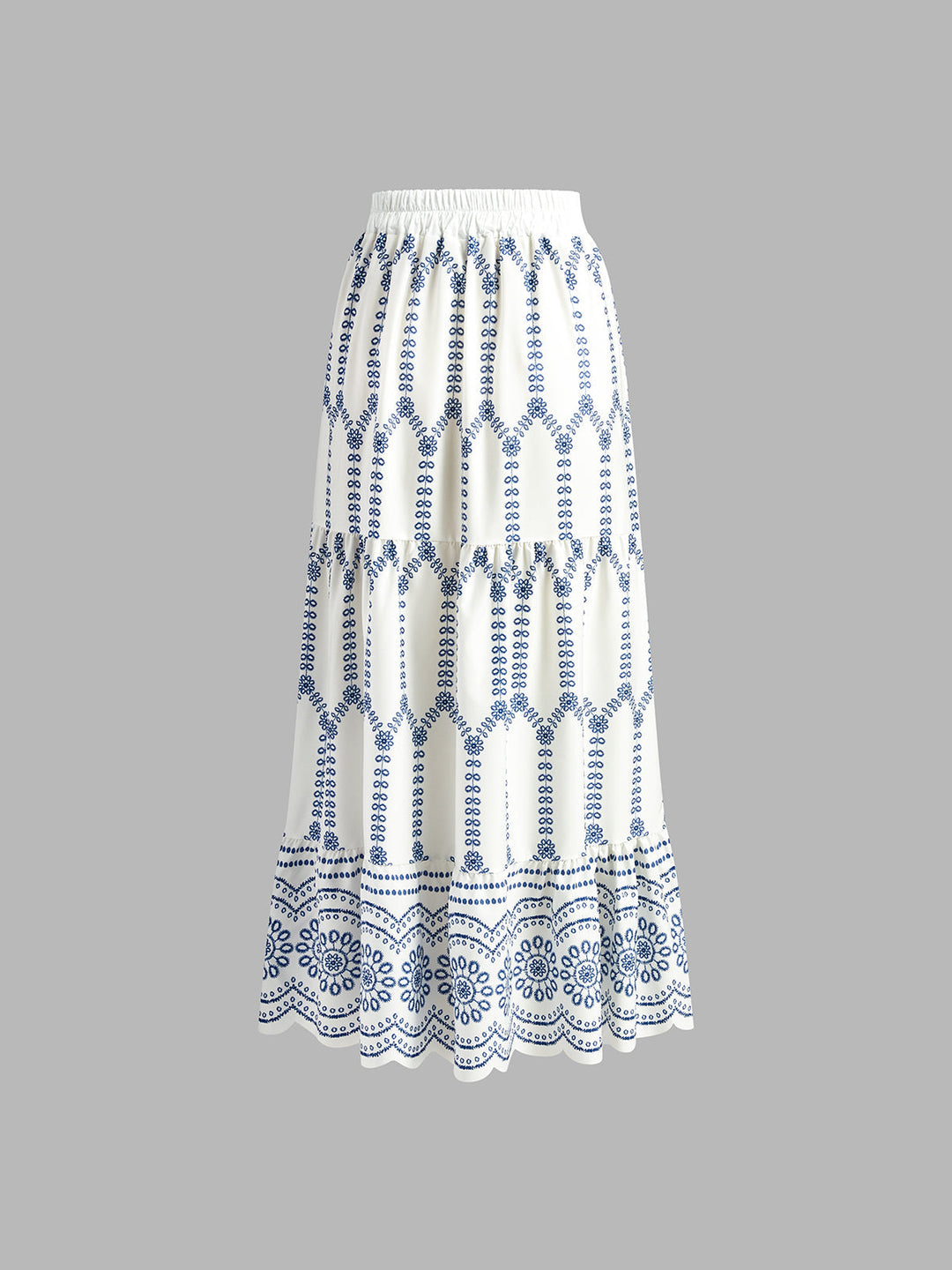 Baskılı Kolsuz Sırt Etek Takım