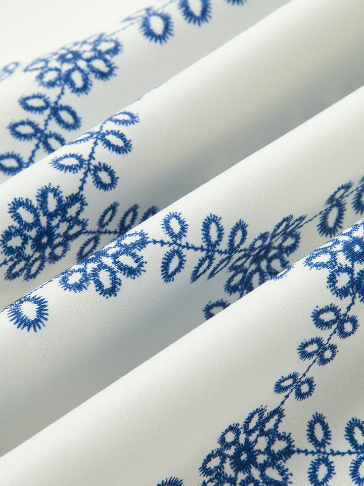 Baskılı Kolsuz Sırt Etek Takım